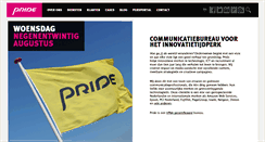 Desktop Screenshot of pridepr.nl